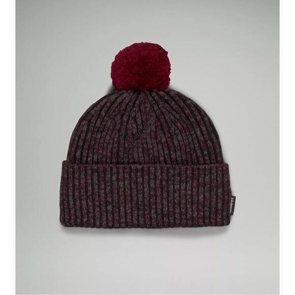 Lululemon Women's Textured Fleece-Lined Knit Beanie m8 - Picture 3 of 6
